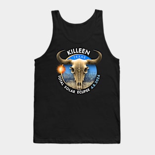 2024 Total Solar Eclipse Totality een Texas 29 Tank Top